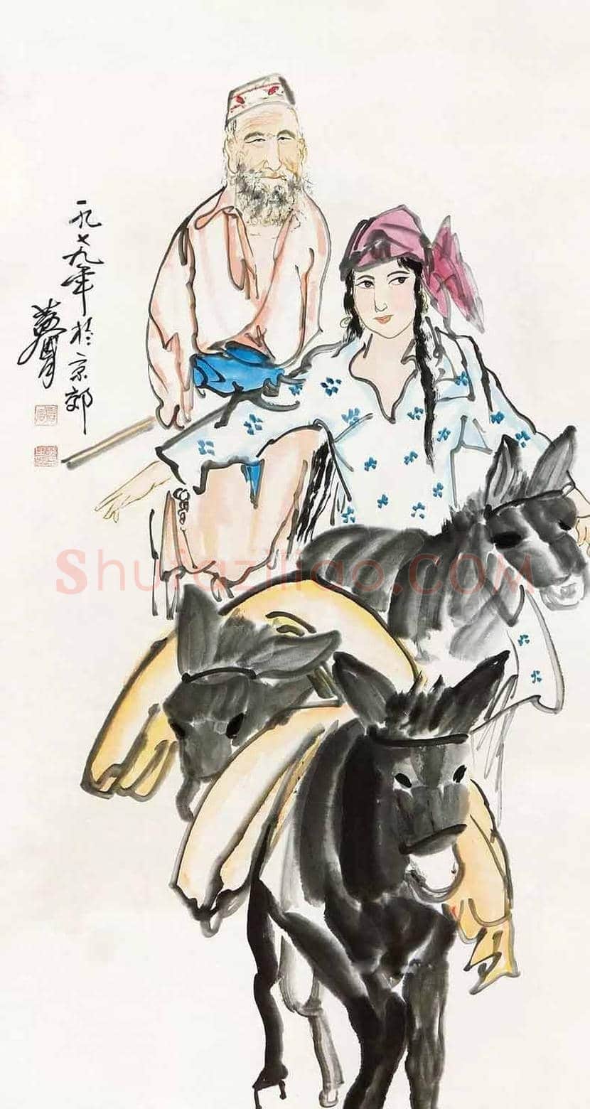 2018年黄胄作品拍卖价格TOP20 | 书画知识