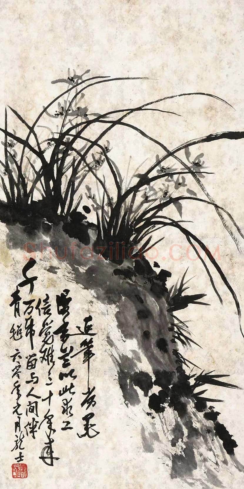 肖龙士简介及兰草作品欣赏 | 书画学堂