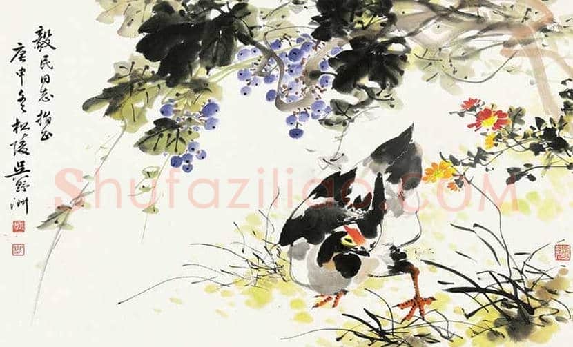 吴野洲国画作品欣赏 | 书画学堂