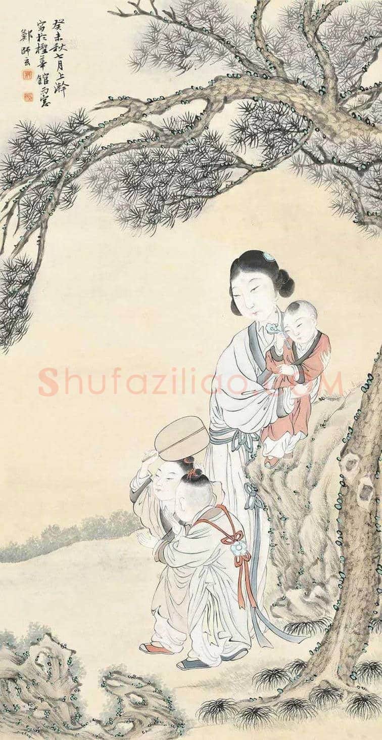 郑慕康人物画作品欣赏 | 书画资料