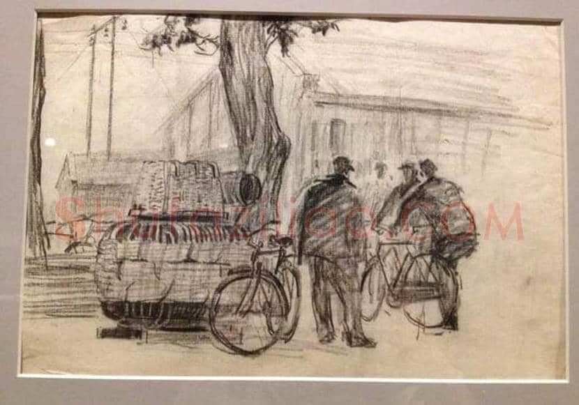 韦启美先生素描作品欣赏 | 书画科普