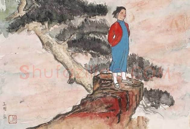 王明明儿童时期画作欣赏 | 书画学堂