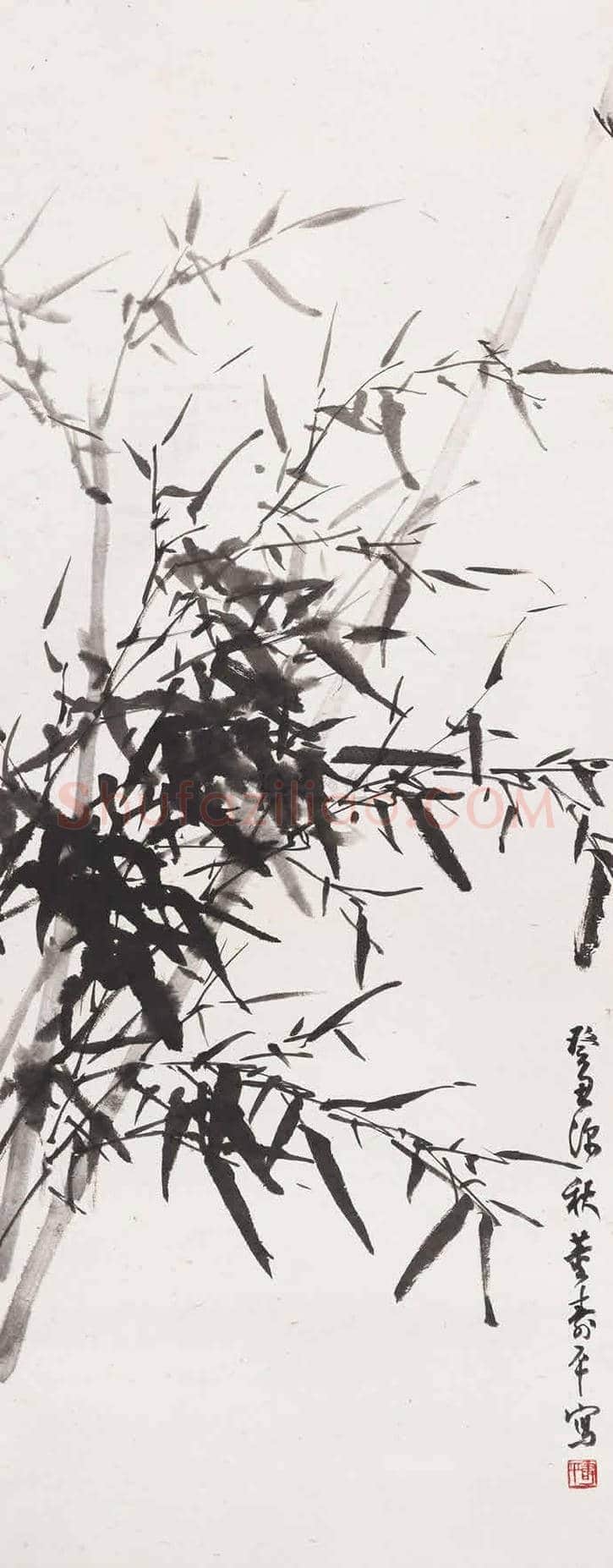 董寿平画笔下墨竹的拍卖情况及欣赏 | 书画文摘