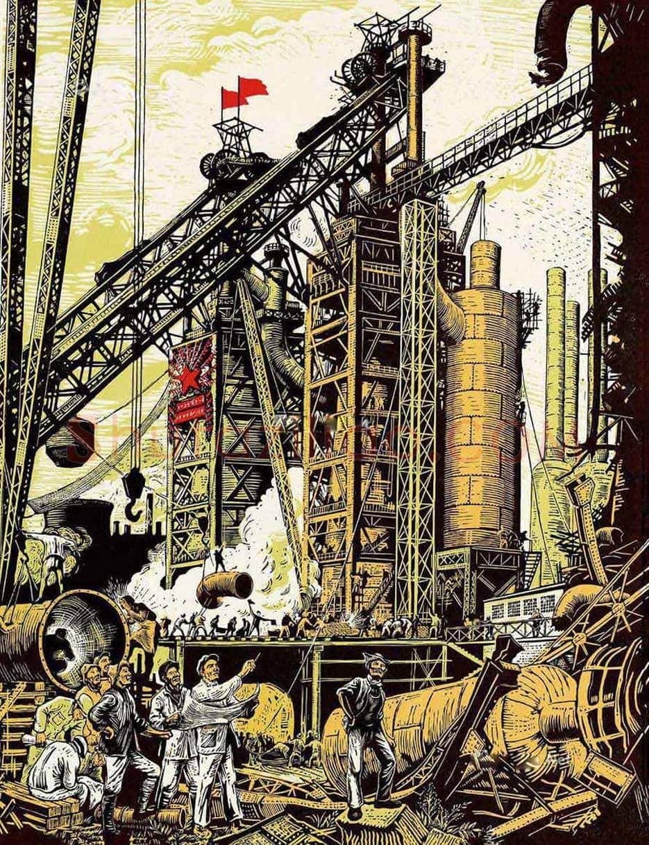 中国新兴木刻版画运动90年 | 书画百科