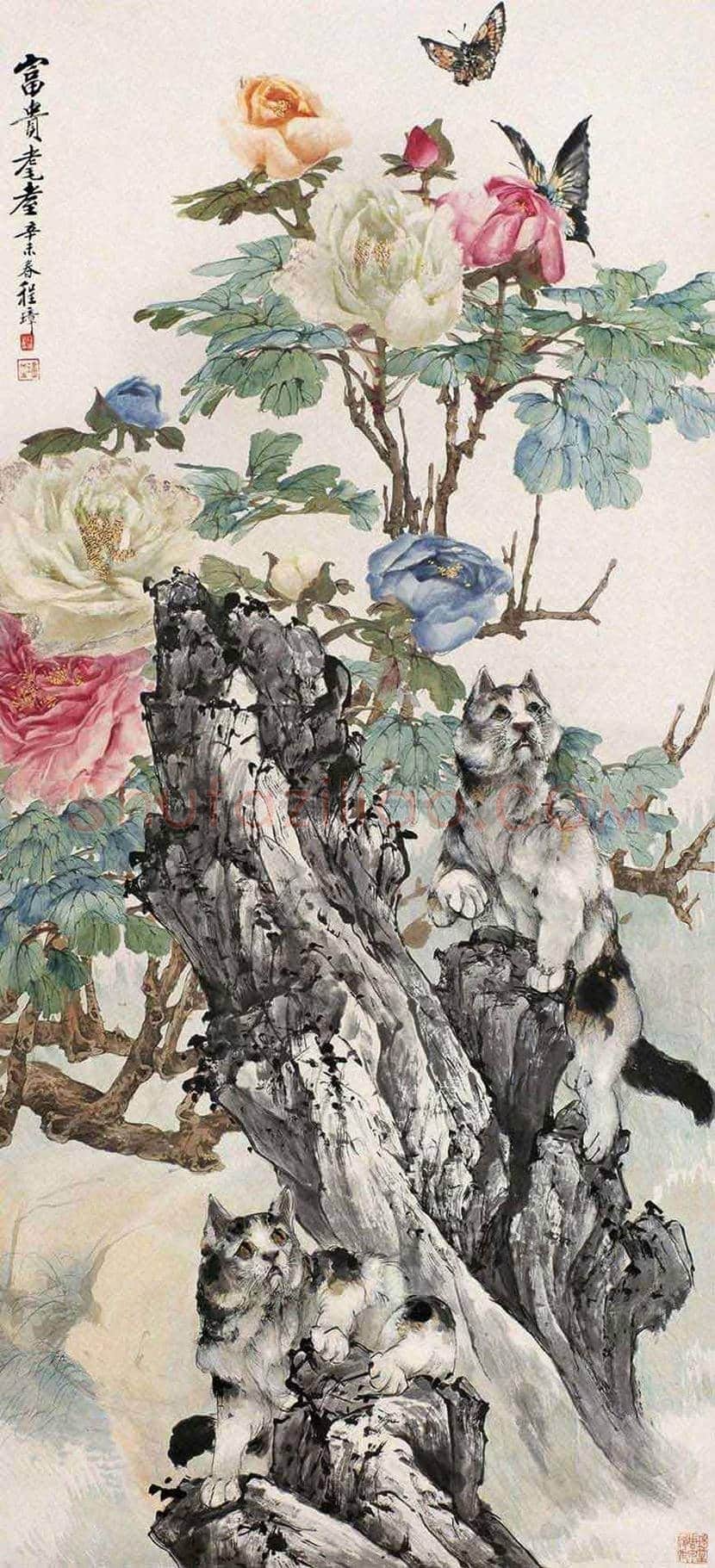 程瑶笙作品欣赏 | 书画百科