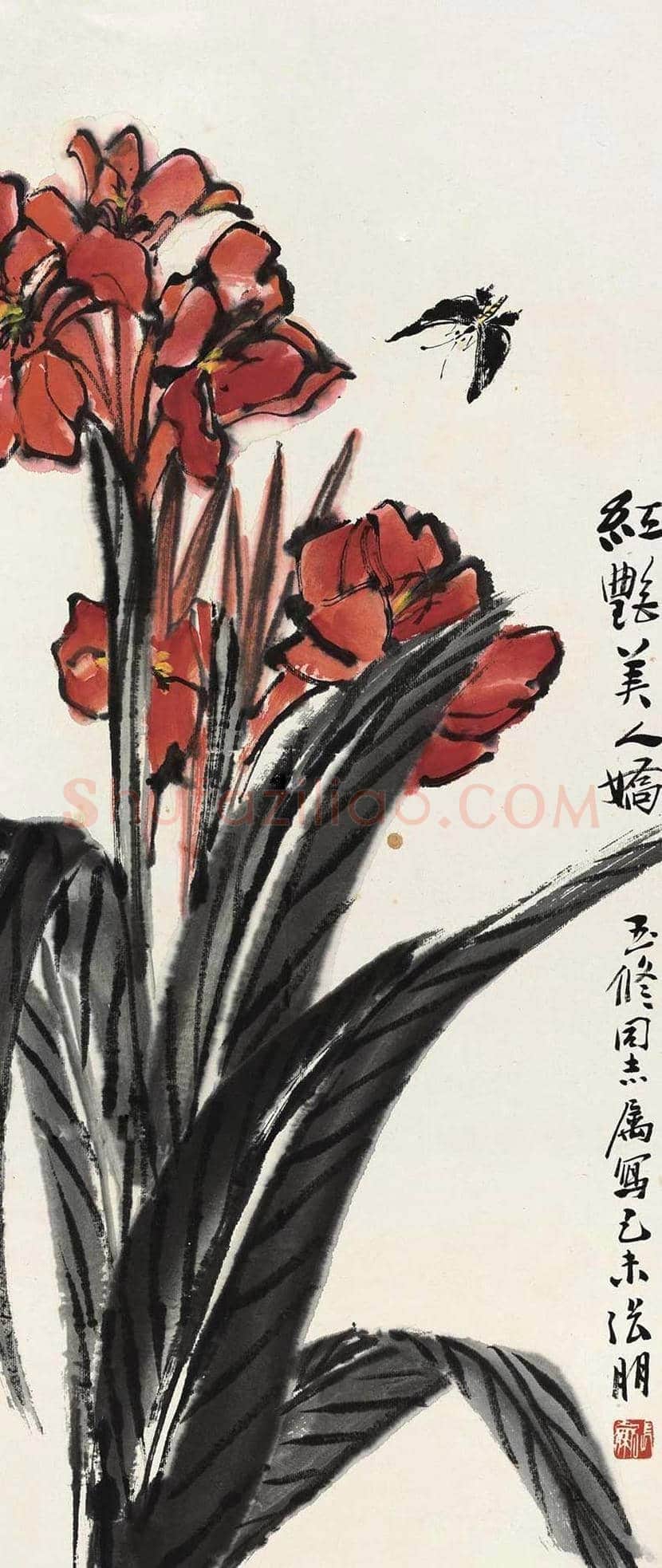 张朋花鸟画作品欣赏 | 书画文摘