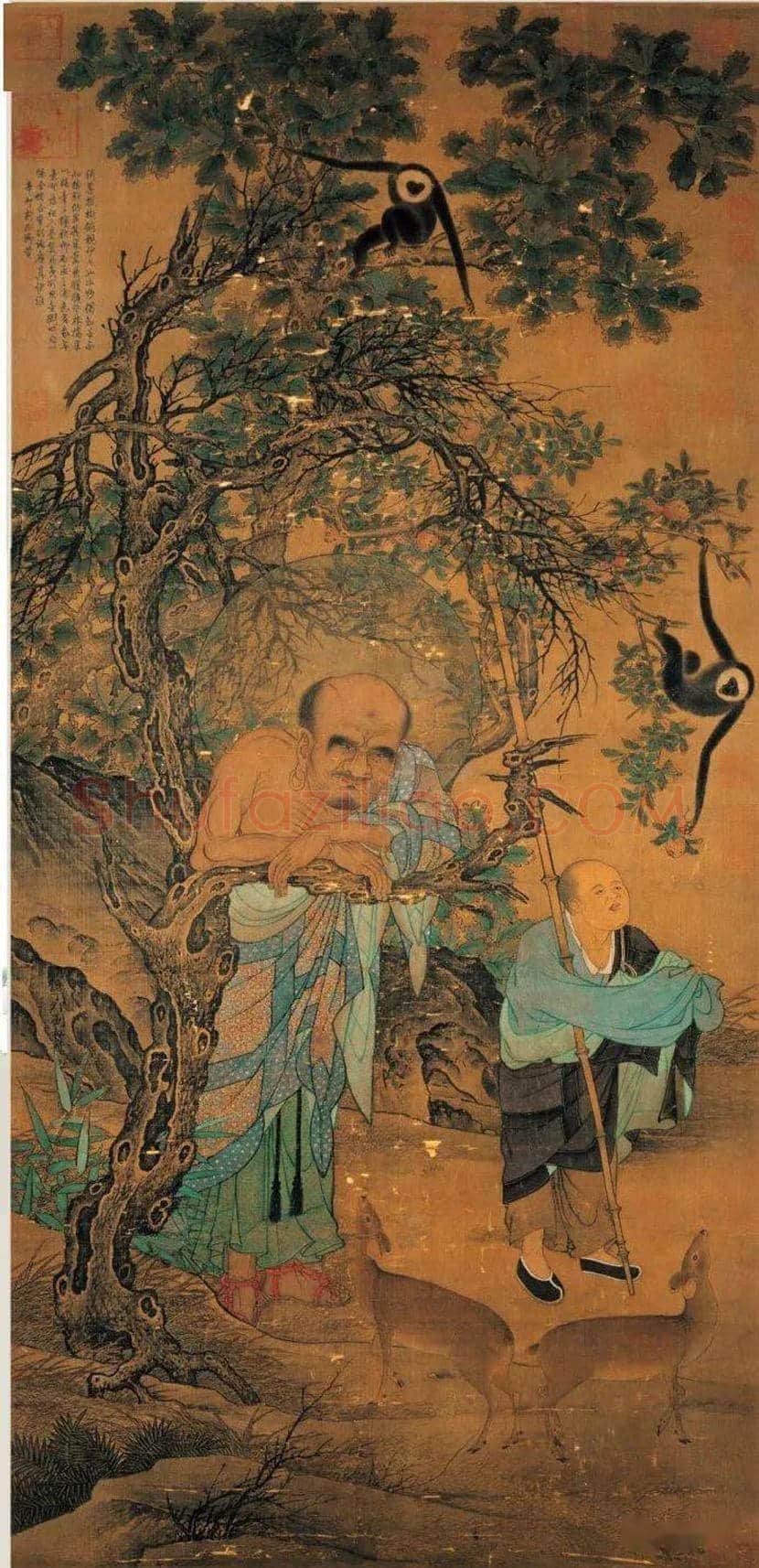 刘松年《罗汉图》欣赏 | 书画讲解