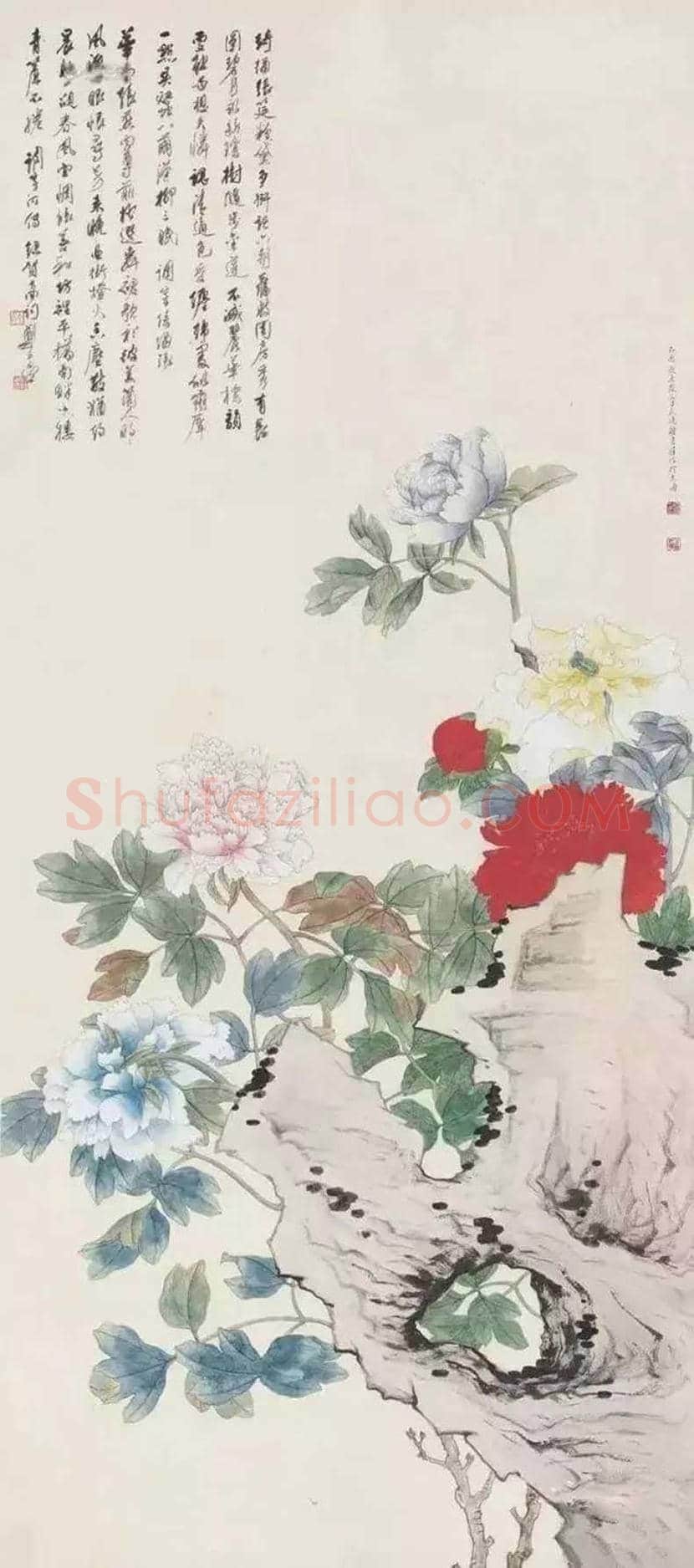 谢月眉作品欣赏 | 书画百科