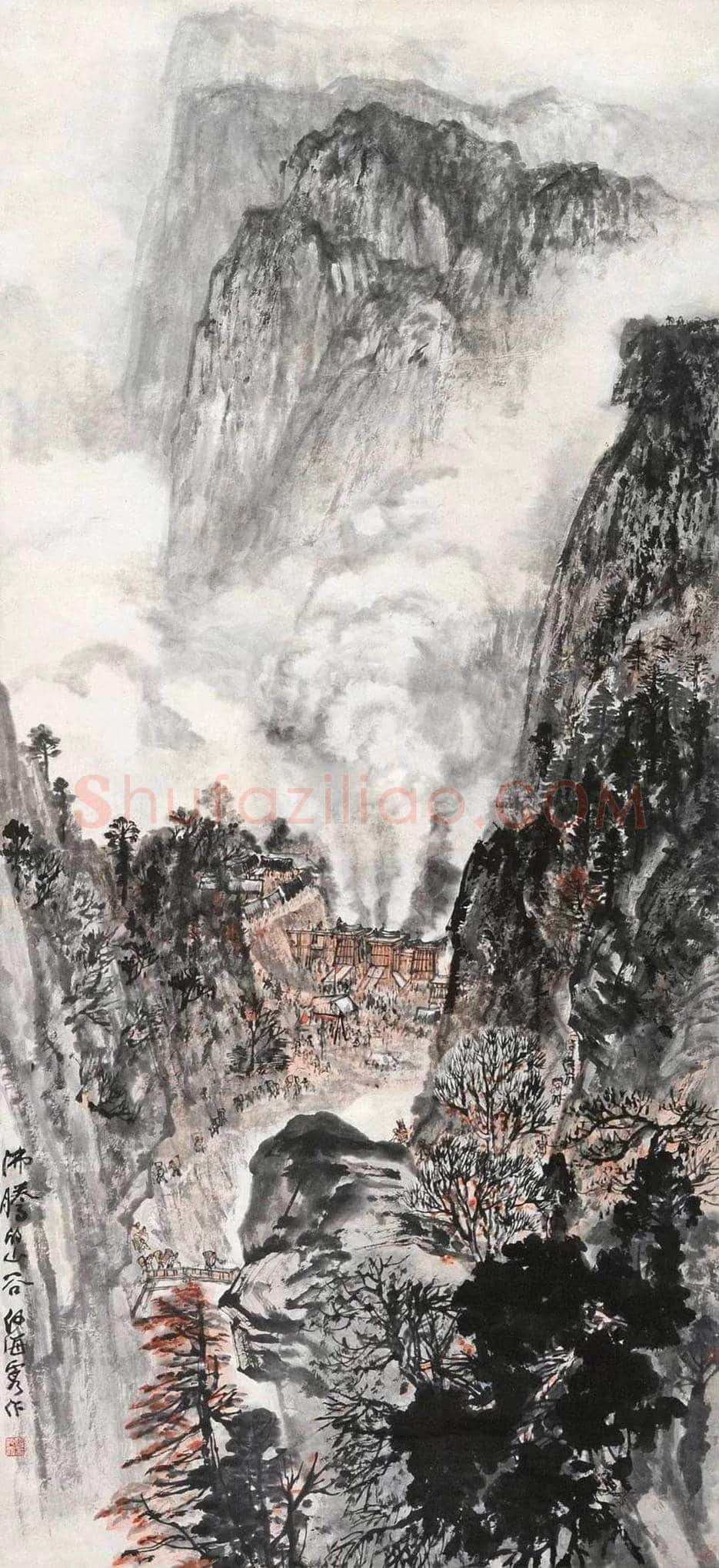 20世纪中国最大的庙堂山水画家:何海霞 | 书画科普