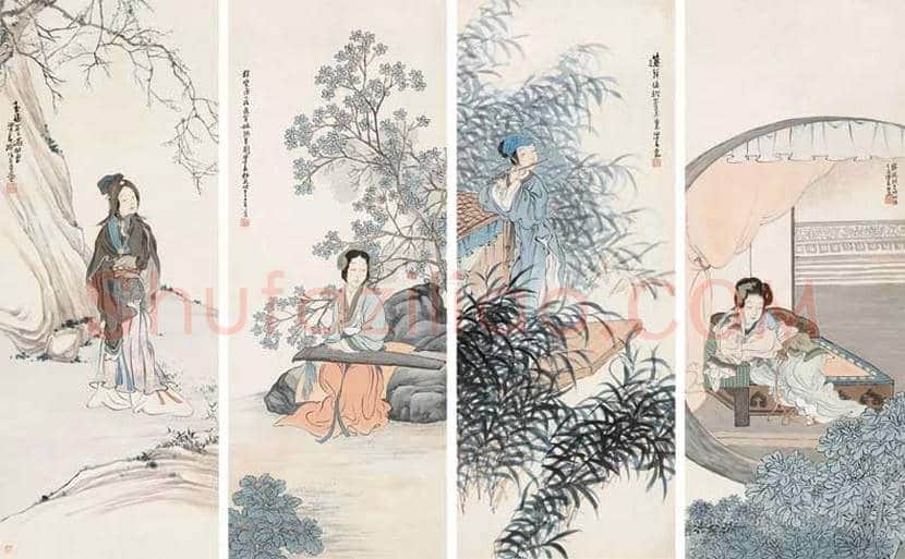 任熊作品欣赏 | 书画科普