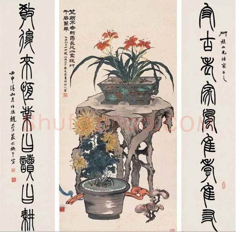 赵叔孺花鸟画欣赏 | 书画科普