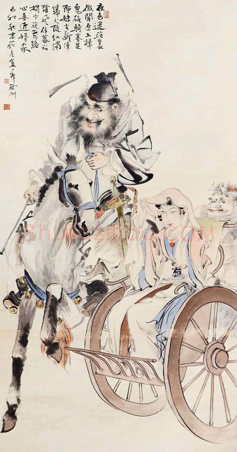 蔡鹤洲国画作品欣赏 | 书画常识