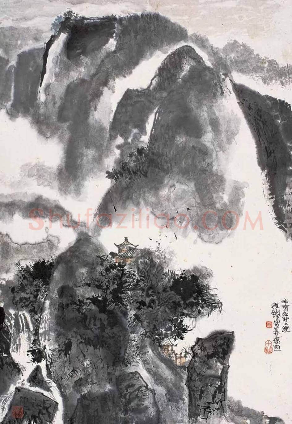 程十发山水画欣赏 | 书画资料