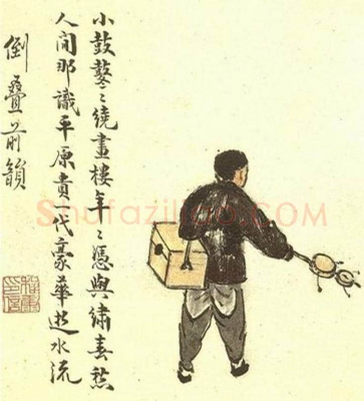 陈师曾《北京风俗图》欣赏 | 书画百科