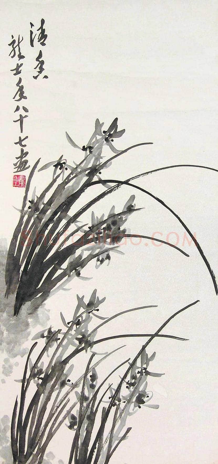 肖龙士简介及兰草作品欣赏 | 书画学堂