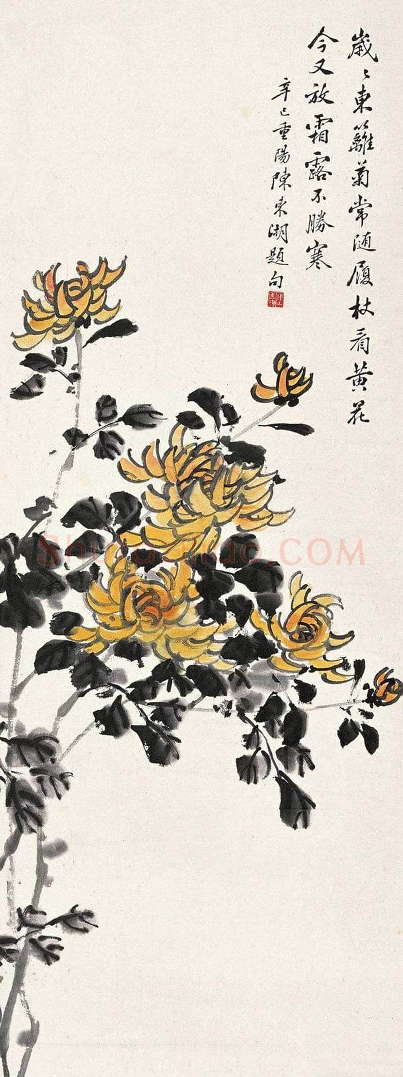 陈东湖花鸟作品欣赏 | 书画文摘