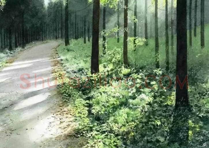 美国印象派画家 – 朱利安德多克画作欣赏 | 书画知识