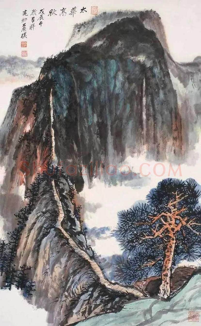 萧建初作品欣赏 | 书画学堂