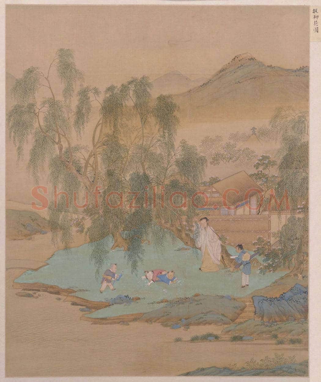 仇英《人物故事图》欣赏 | 著名国画图片