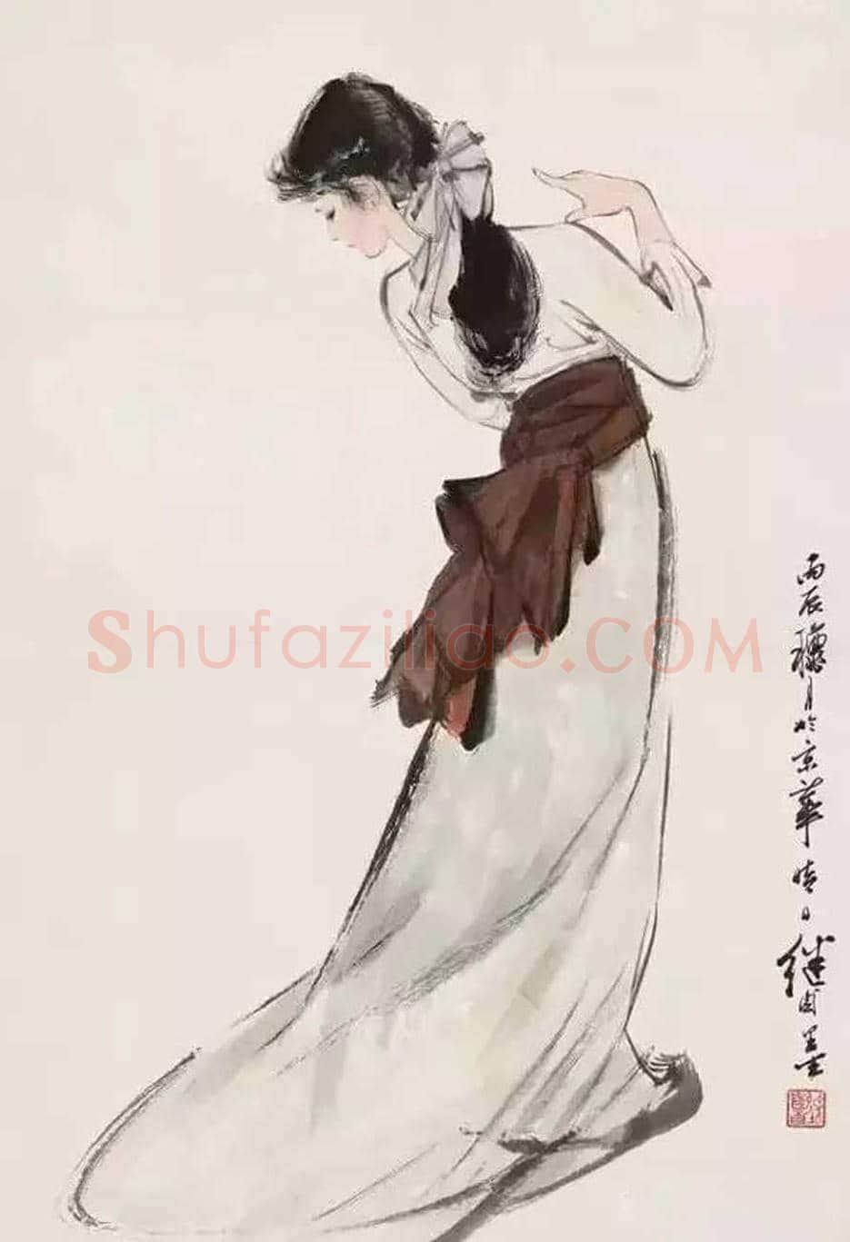 刘继卣人物画欣赏 | 书画学堂
