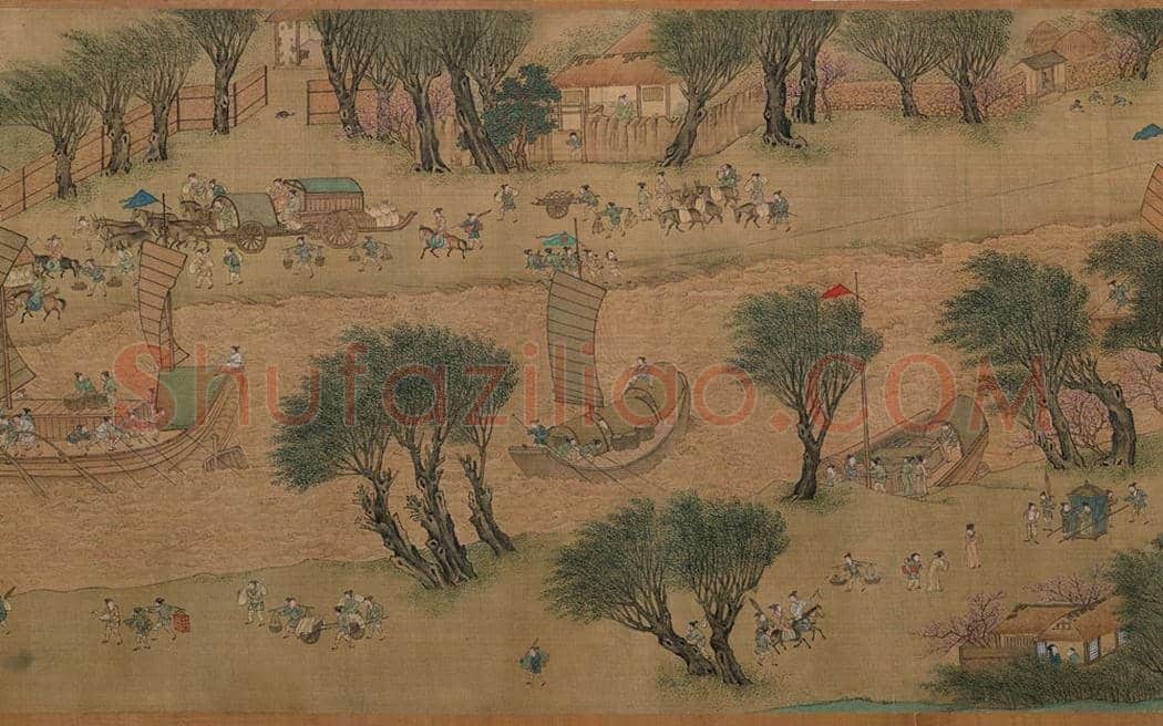 仇英《清明上河图》 欣赏 | 著名国画图片