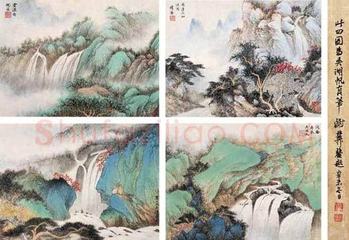吴湖帆山水画,雅腴灵秀、清韵缜丽 | 书画文摘