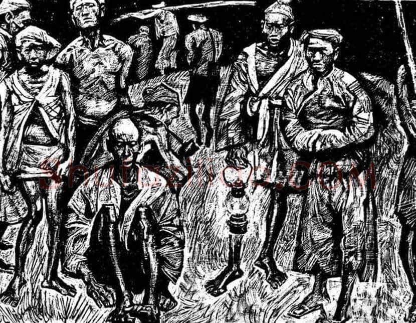 沈尧伊《地球的红飘带》，长征史诗连环画！ | 书画文摘
