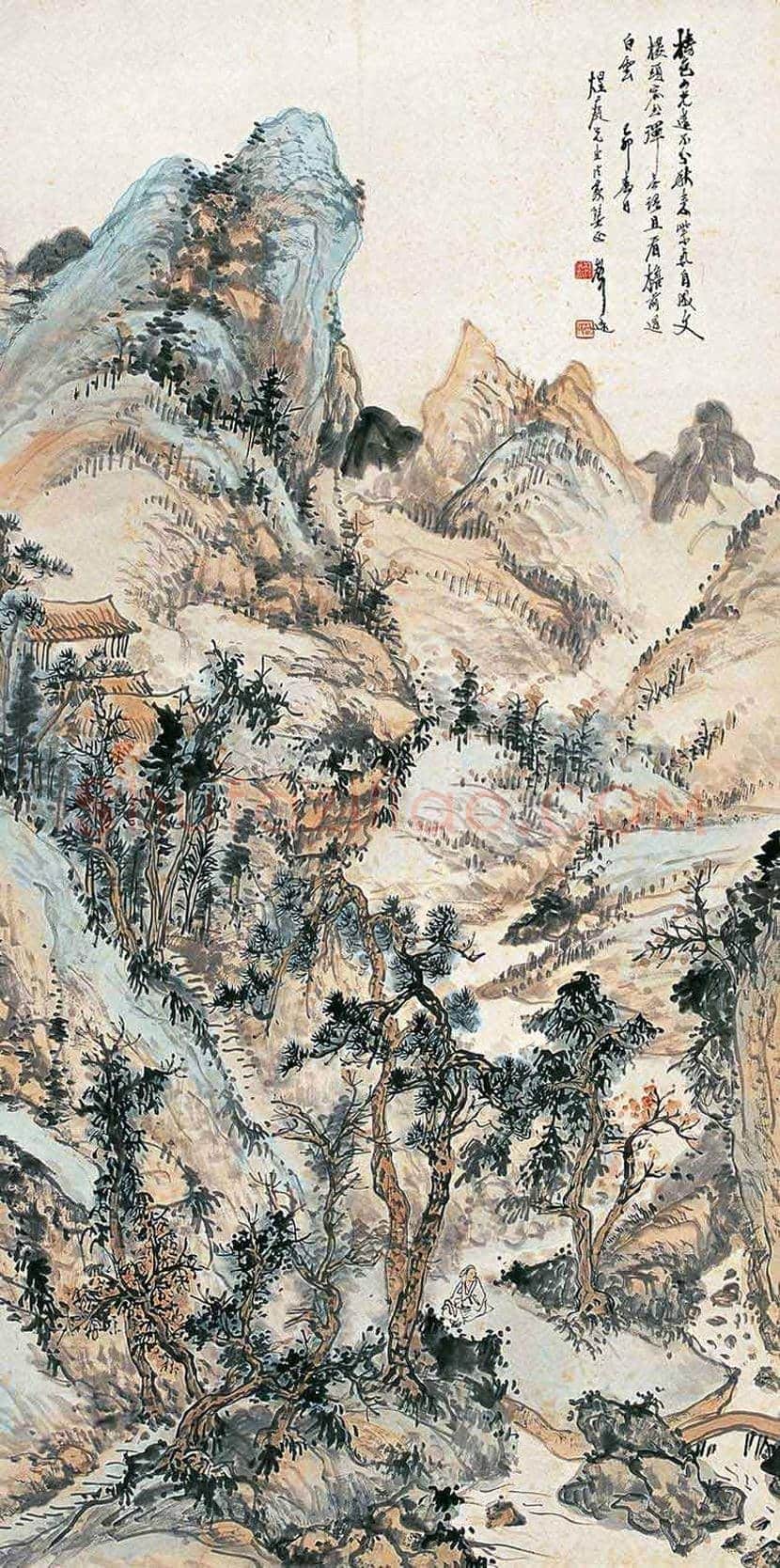 汪声远山水画作品欣赏 | 书画知识