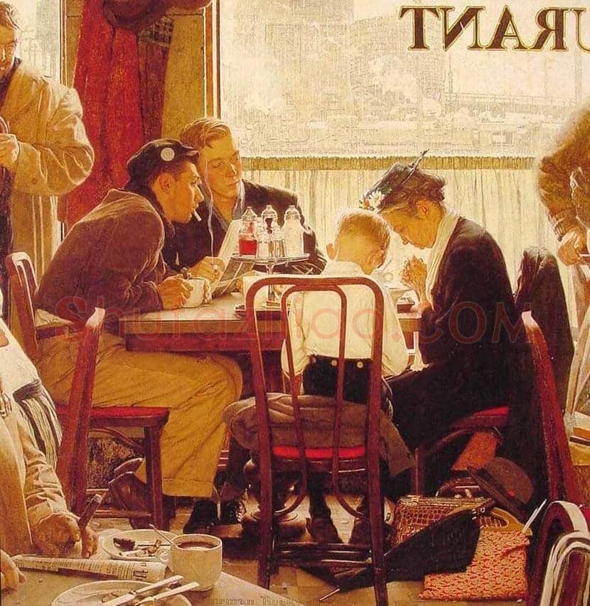 美国插画师|诺曼·洛克威尔作品欣赏 | 书画科普