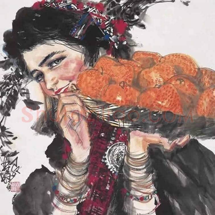 林墉精品水墨人物作品欣赏 | 书画讲解