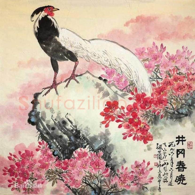 张世简花鸟画作品欣赏 | 书画学堂