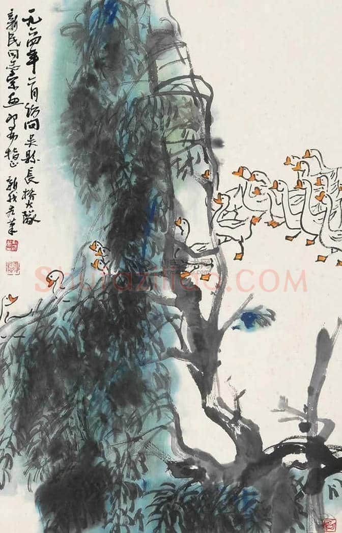 费新我书画作品欣赏 | 书画知识