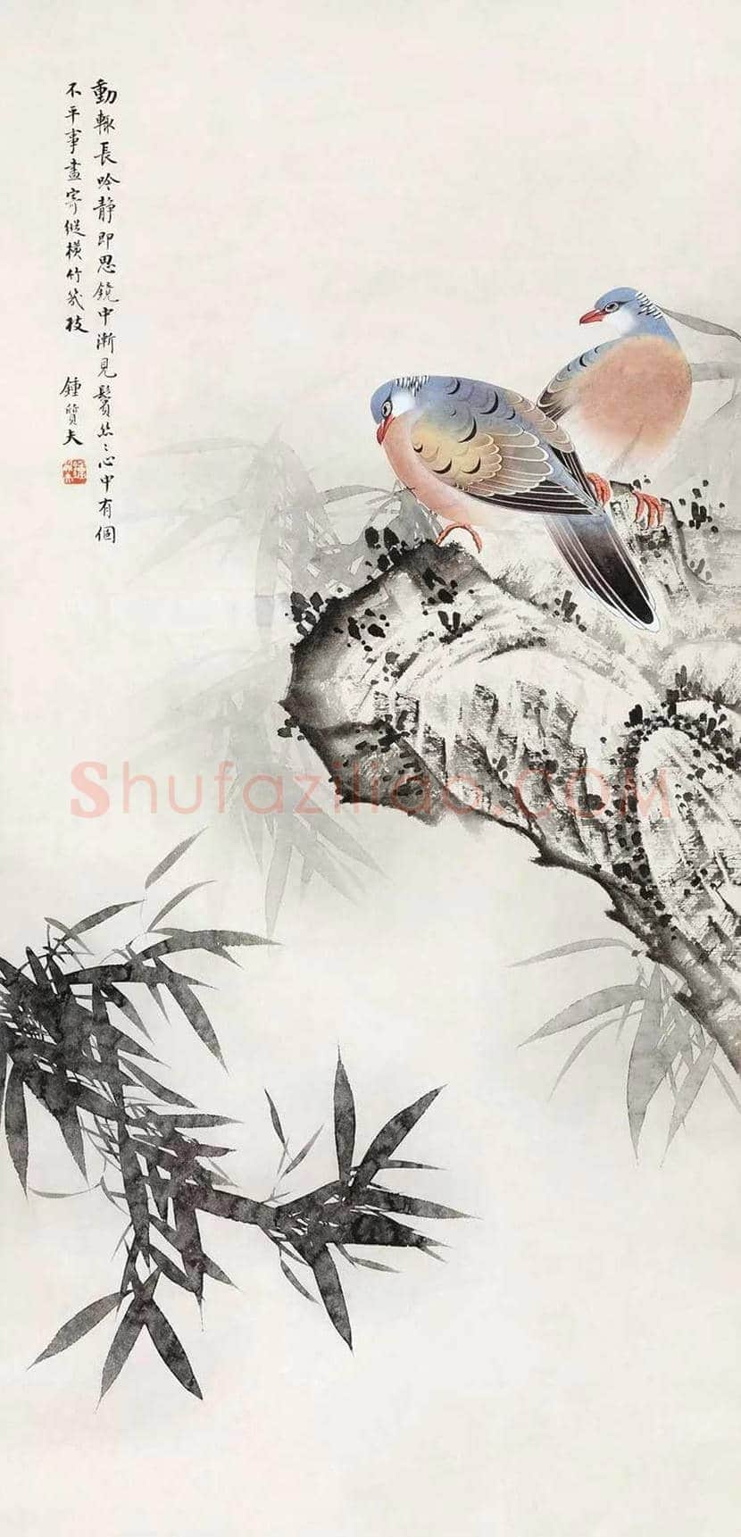 钟质夫花鸟画作品欣赏 | 书画文摘