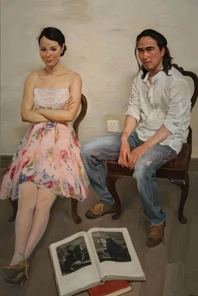 陈丹青作品:有一种优雅而朴素，睿智而率真的气质 | 书画百科
