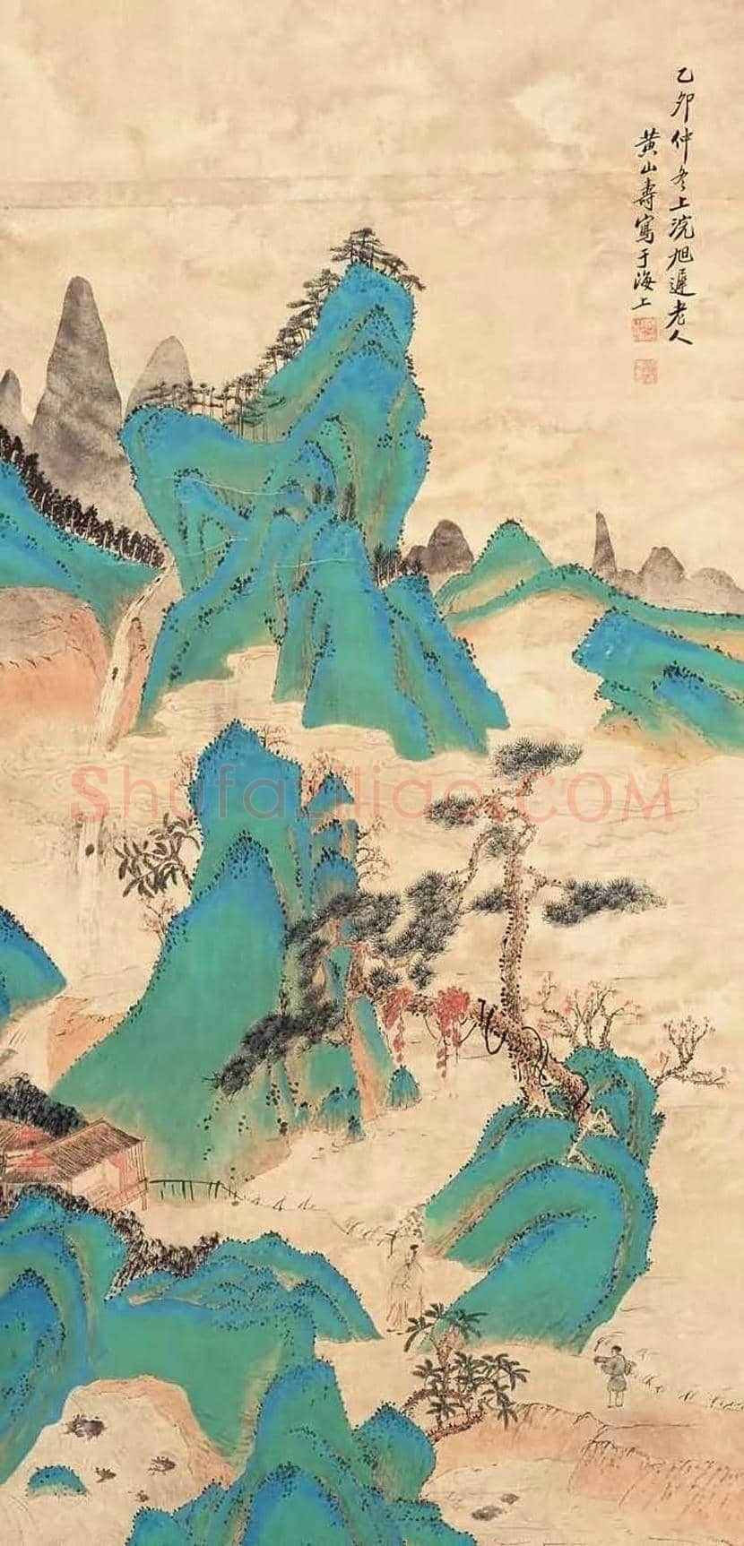 黄山寿山水画作品欣赏 | 书画科普