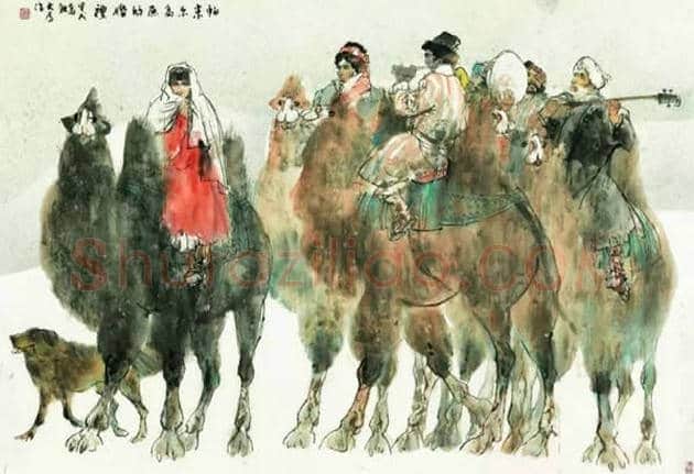 现任美协主席刘大为国画作品《瑞雪》 | 国画作品