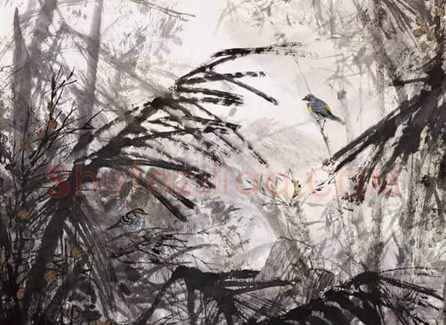 王明明花鸟作品欣赏 | 书画学堂