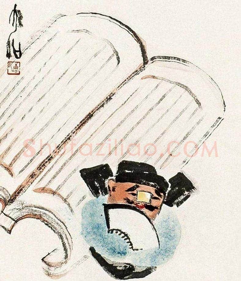 唐云人物画作品欣赏 | 书画知识