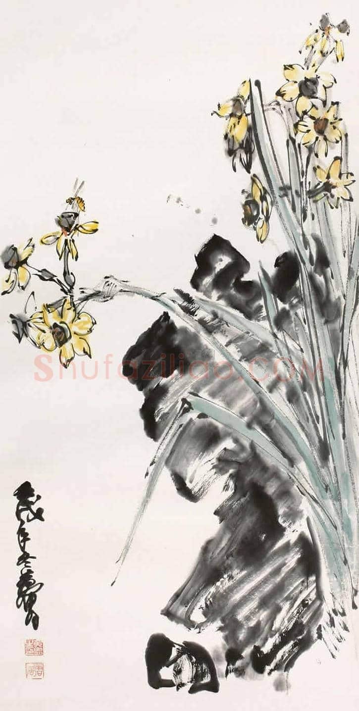 黄胄花卉作品，极少见！ | 书画文摘