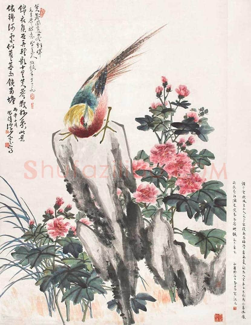 谭少云花鸟作品欣赏 | 书画学堂