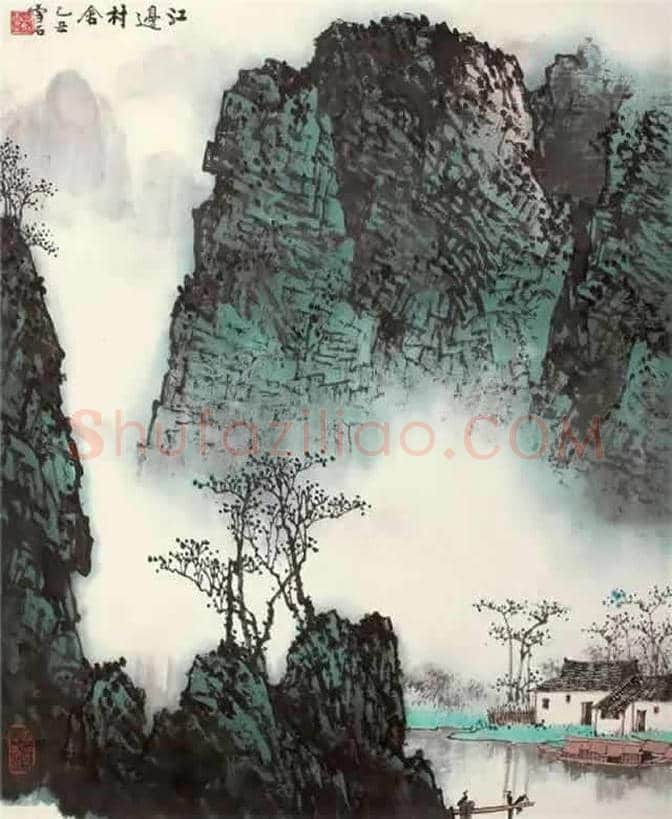 白雪石绘画作品《桂林山水》欣赏(100幅) | 书画文摘