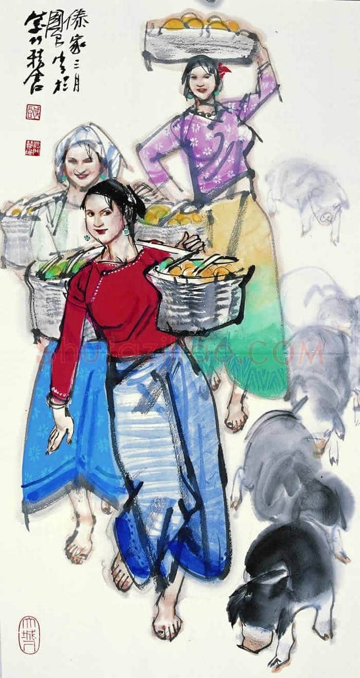 画僧史国良作品欣赏 | 书画知识