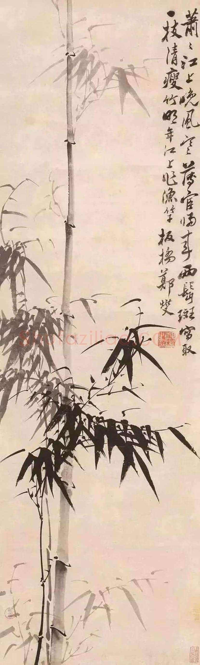郑板桥笔下的竹子,养心又养性 | 书画科普