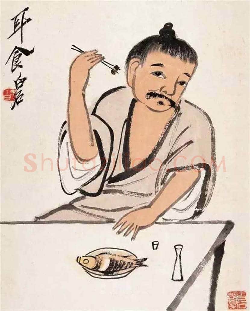 齐白石《人物册》欣赏 | 书画常识