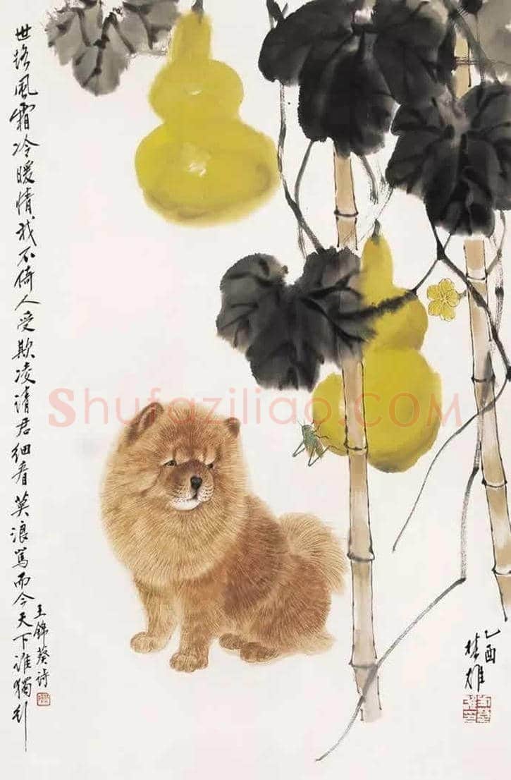方楚雄工笔动物欣赏,很有乡土气息 | 书画资料