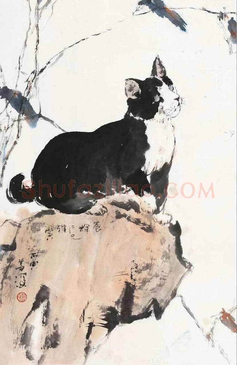 名家画猫作品欣赏 | 书画文摘