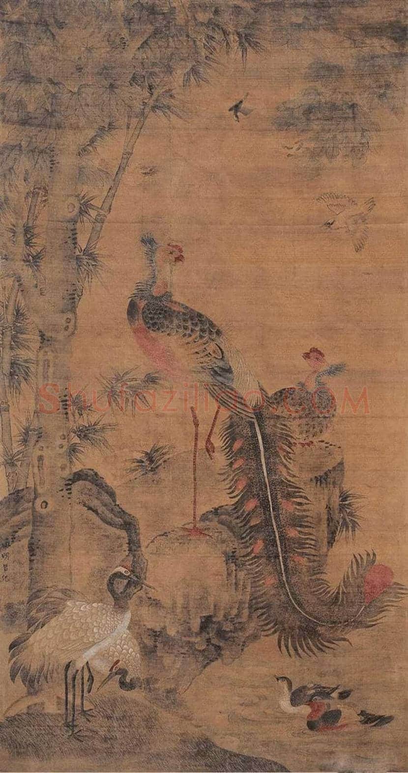 吕纪花鸟画欣赏 | 书画学堂