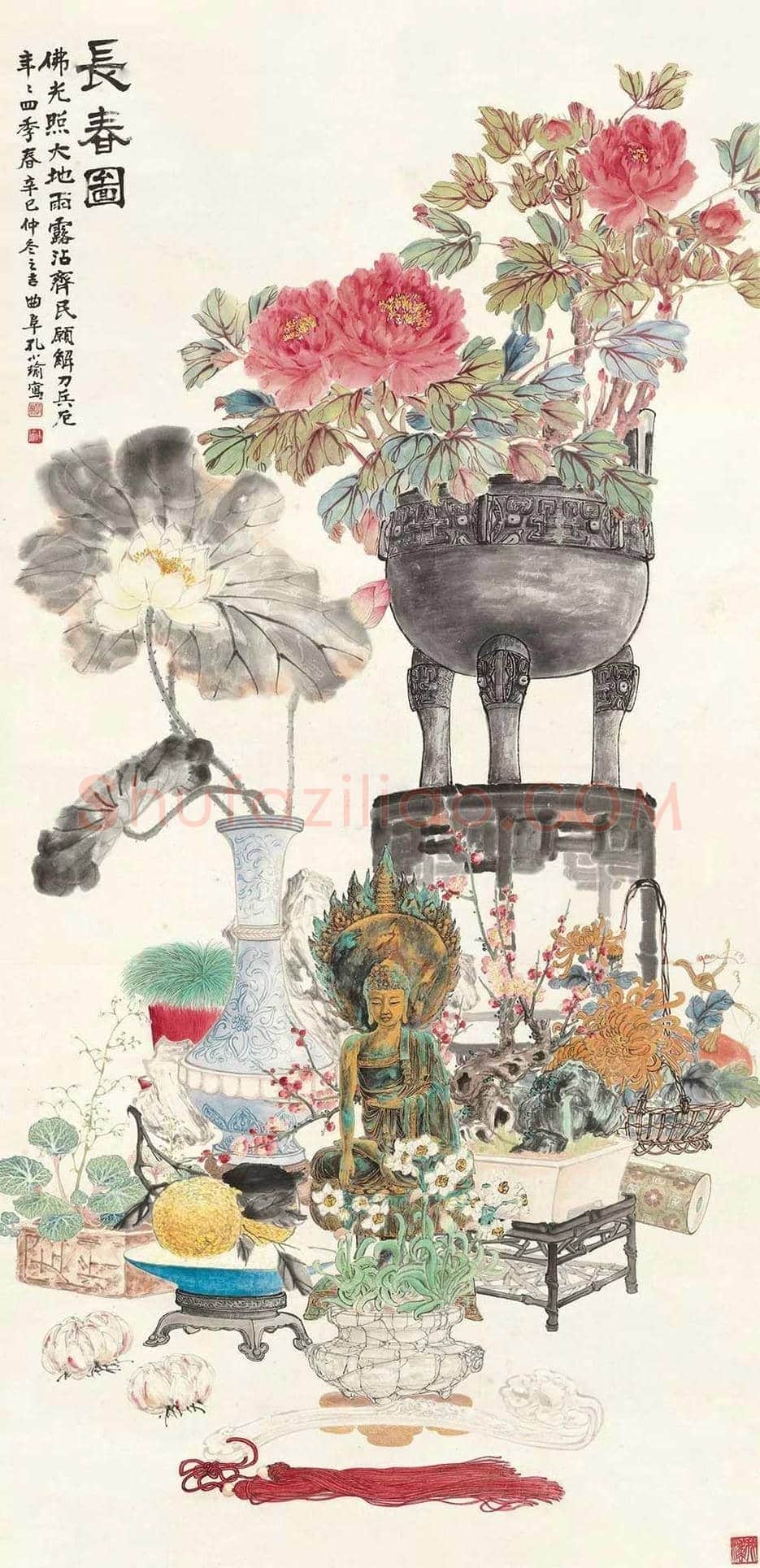 孔小瑜作品价格,多少钱一平尺 | 书画文摘