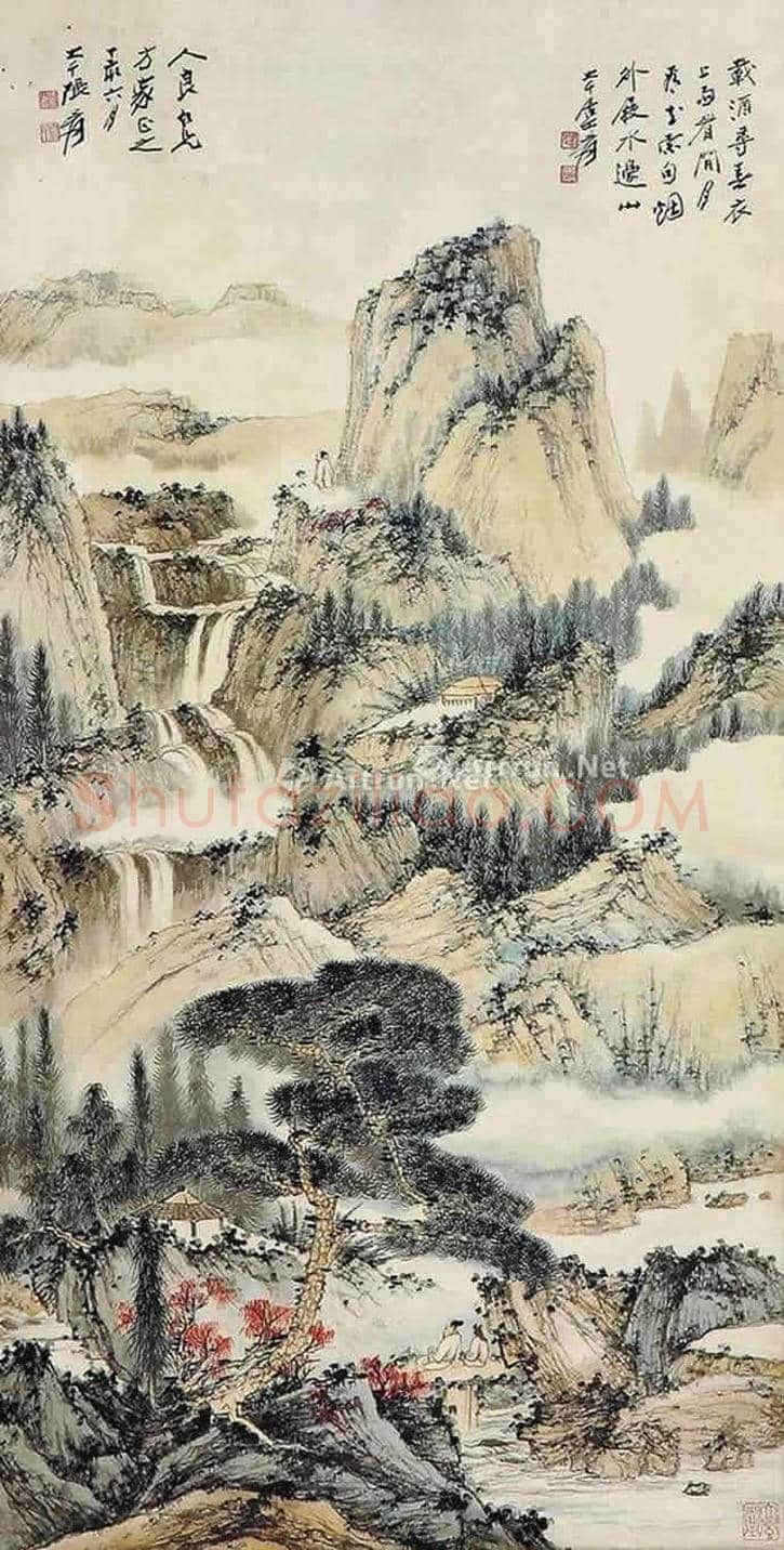 2018春拍张大千超千万的作品 | 书画百科