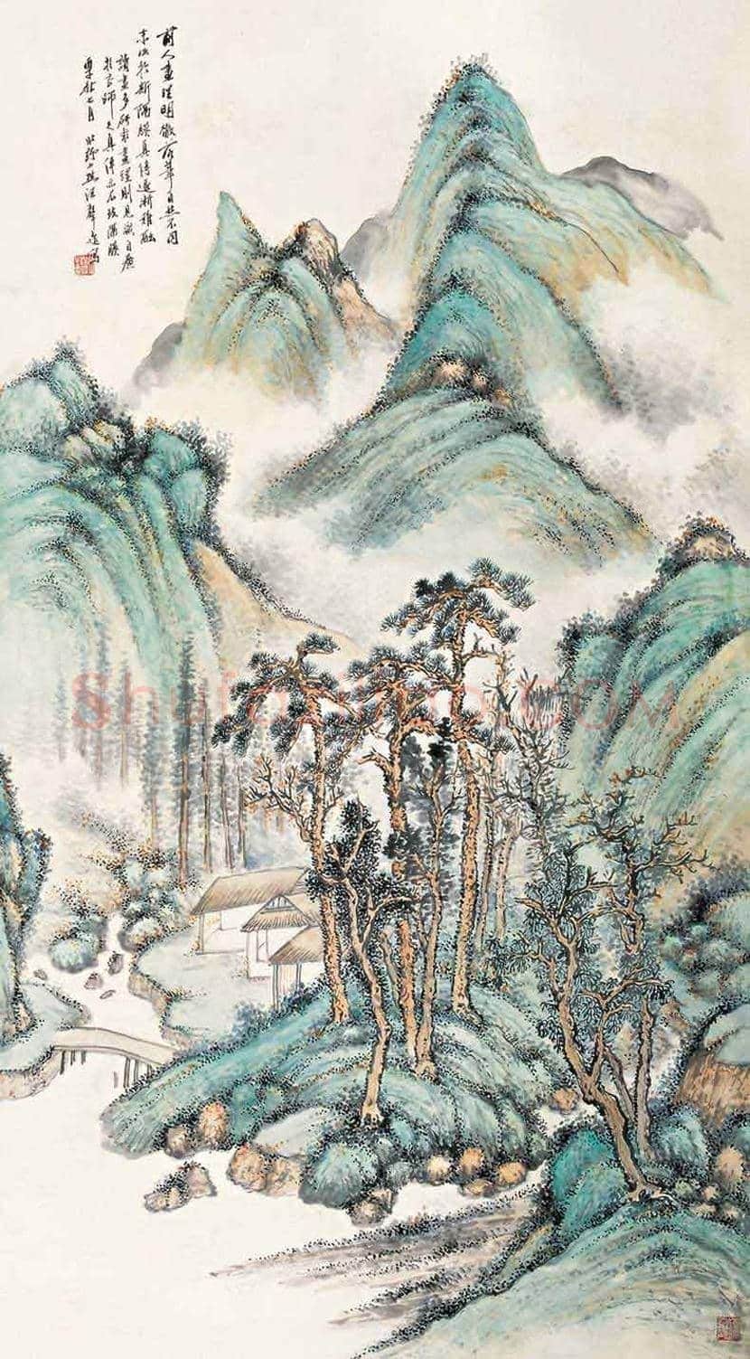 汪声远山水画作品欣赏 | 书画知识
